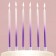 Candles for the cake "On your special day", purple, 6 pcs.