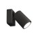 Wall lamp Mantra Sal, GU10, 1x10W, 128x80x80 mm, matte black color