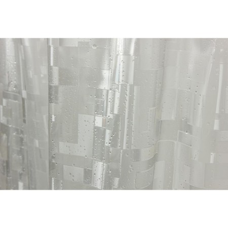 Curtain for the bathroom Meiwa Vision, 182x182 cm, PVC, transparent-2