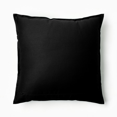 Ethel pillow, 45x45+1 cm, black, 100% cotton-2