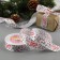 Atlase tape “Happy New Year!”, 25 mm, 23 ± 1 m, white color/red No. 001