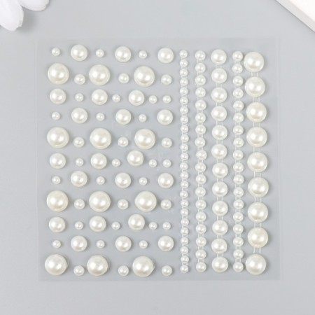 Stick Plastic Pearl "circles" 10.5x16 cm-1