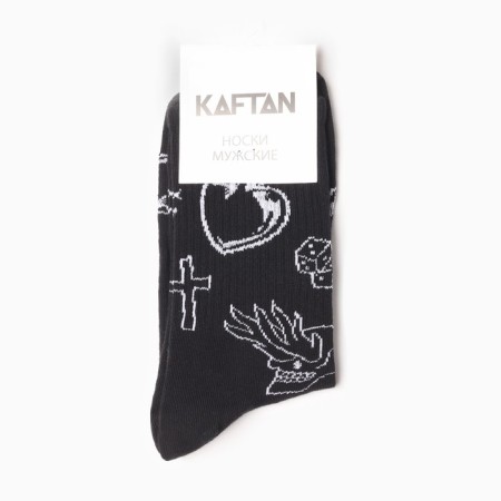 Носки мужские KAFTAN Fire" р. 41-44 (27-29 см)-2