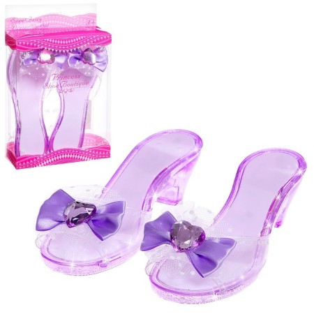 A set of jewelry "Shoes for Princess", light, purple