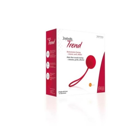 Joyballs Trend's vaginal ball red matte-2