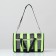 Striped-striped bag 35*23*22 cm, salad