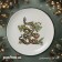 New Year's Dailiska plate "Vasilisk", 24 × 24 × 2.5 cm