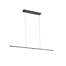 Suspension lamp ST LUCE. SL1580.403.01. Ralio. 1x22 W, LED, 3200K, 1716 LM, 110x8x100 cm, black color