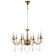 Caus "Maldiva" 10he14 40W gold 62x62x32-82cm Bayerlux