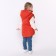 The vest is naked, the color is peach, height 92 cm