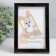Photo frame Plastic "Watercolor" 10x15 cm, black