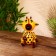 Souvenir "Girafics" hanging paws, wood 25 cm