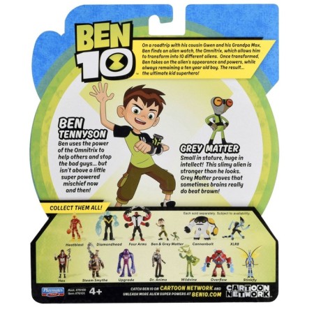 Фигурка BEN 10 «Бен и Гуманоид», 12,5 см-4
