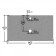 Santa foster marble counterattack 805x35x450 mm, volcanic-gray color