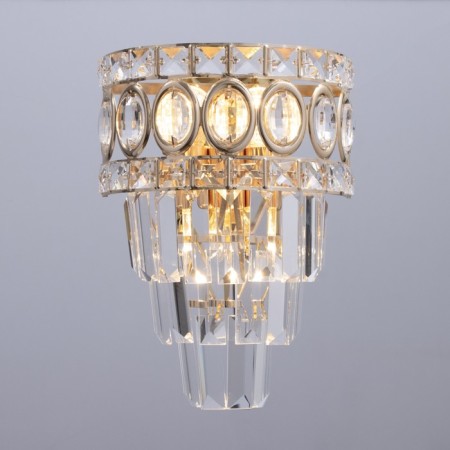 Bra "Landria" E14 40W gold 32x20x20cm-1
