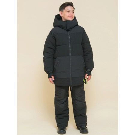 Jacket for boys, height 110 cm, black color-7