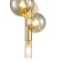 Bra Indigo, 11026/5W Gold. 5x28W, G9, 175x210x500 mm, amber color