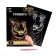 Engraving "Tiger" with a metallic effect "Gold" A4