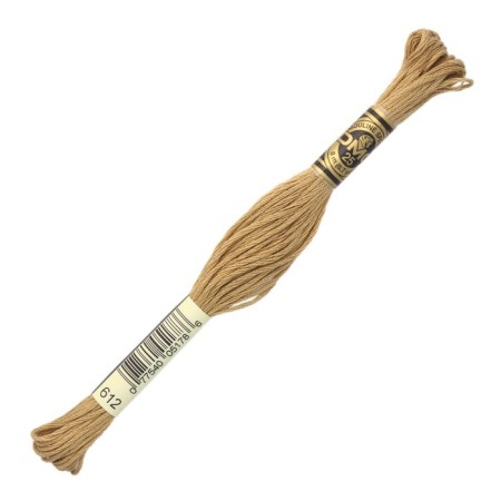 The threads of the DMC 117 (612), 12 pcs. packaged
