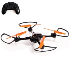A quadrocopter on the radio control, flight time: 28 minutes, camera, Wi-Fi, barometer