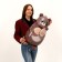 Foil ball 30 "Cute Bear", with a substrate