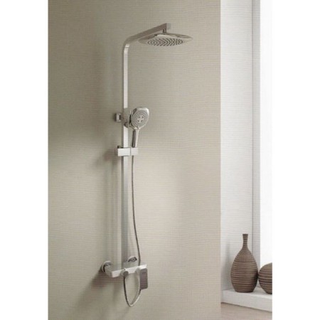 Shower system d & k da1433716a02, white/chrome-2