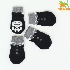 Noncaste socks, size S (2.5/3.5 * 6 cm), set 4 pcs, gentleman