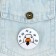 Set of icons "meme", d = 38 mm, 3 pcs