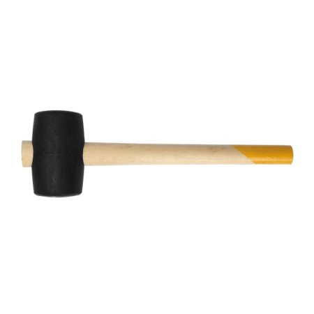 Kiyanka scrap, wooden handle, black rubber, 55 mm, 450 g-1