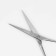 Hairdressing scissors with emphasis, blade - 6.5 cm, silver color