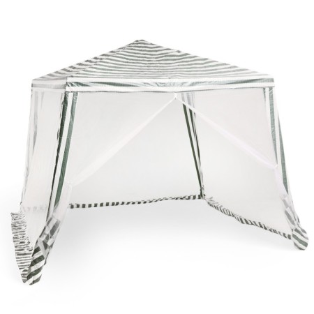 Sadovy tent 3*3m white, closed narrowed-2