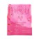 A notebook on rings A5 120 sheets in the Lorex "Neon. Pink" cage, with a change of block, a plastic cover, with stickers