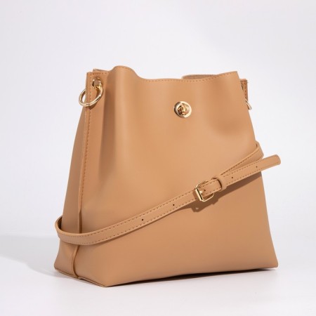 Cross-Bodi bag on fasteners, redhead color-2
