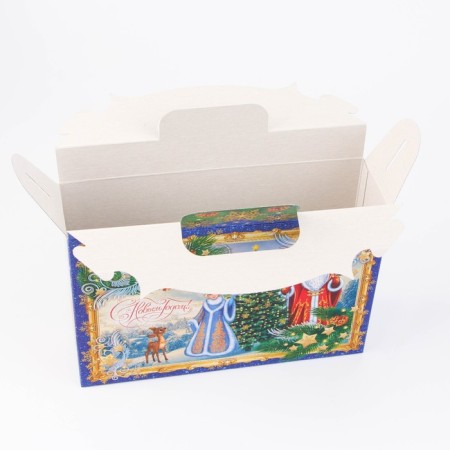 Box Gift New Year Casket of Tradition 26 x 23 x 7 cm-3