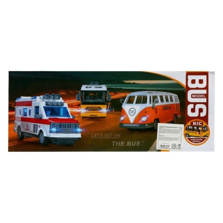 Radio -controlled “City” trolleybus, doors open, light effects-8