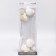A set of locks for doors and boxes, flexible, 17 cm, 2 pcs., Perekal/white color, crumb I