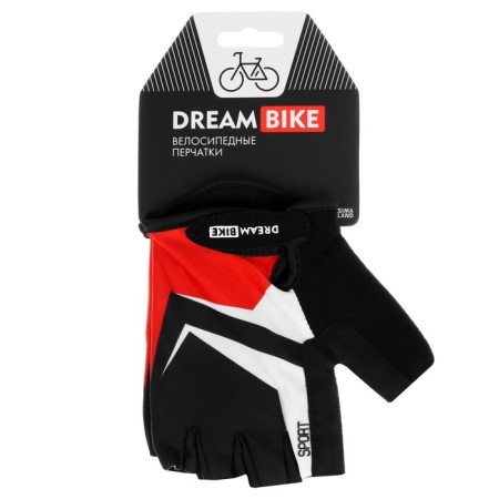 Bicycle gloves Dream Bike, with gel inserts, male, p. S.-5