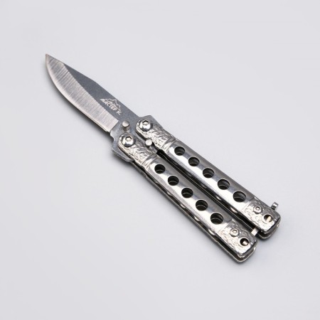 Bow Know "Killer" 11cm, blade 40mm/1.1 mm, silver, in a gift box-1