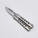 Bow Know "Killer" 11cm, blade 40mm/1.1 mm, silver, in a gift box