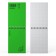 Notepad for spirals A6 80 sheets, cage, Erichkrause "Motion" Plastic Cover Silkography, Blok Offset Beliece 100%, Green
