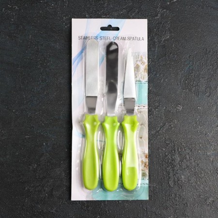 A set of pastry shovels "Night", 23 × 8.5 × 2.5 cm, 3 pcs, color mix-3