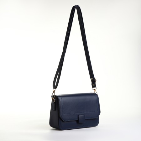 Bag Women's Messenger on Magnet, Blue Color-3