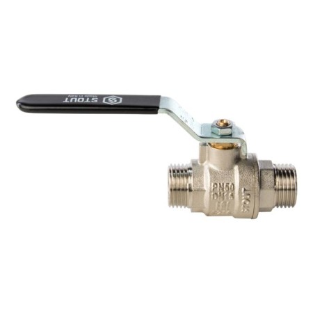 Ball barbar stout SVB-0005-000015, full-pass, 1/2 ", outer thread, lever-2