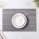 Set of serving napkins on the table "wood", 4 pcs, 45 × 30 cm, color gray color