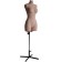 Linen mannequin Penelope, set standard, size m/182, beige color, stand "Zvezda"