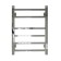 Electric towel "Sanprise" Quadro P6, 400x600 mm, left/right, chrome