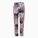 Female pants with print, white/pink color, size 48