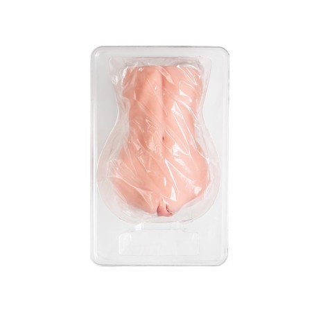 The masturbator is realistic with a double layer of Kokos Edition 001, TPR, bodily, 18 cm-10