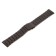Solomon watch strap, 24 mm, metal, L-22.5 cm, black chrome