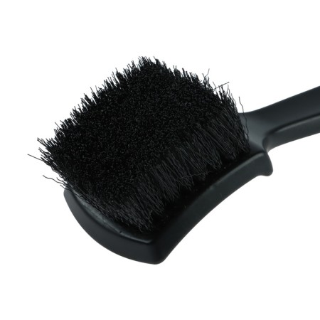 Wheel washing brush, medium stiffness pile, 20 cm, black-2